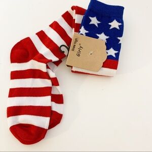 Patriotic knee high socks!